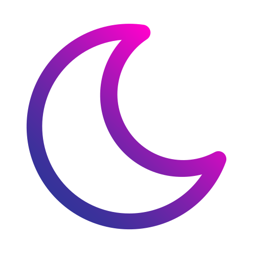 image of moon for dark mode
